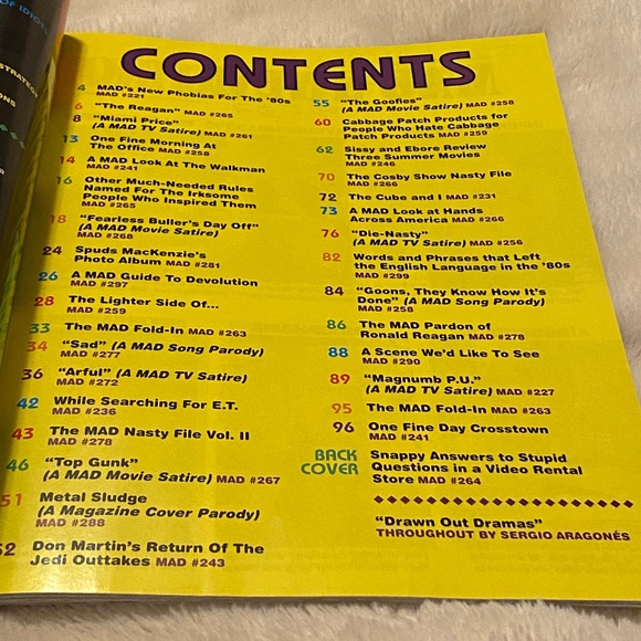 "MAD Spoofs the '80s" Magazine Special Collector's Edition by MAD Magazine New - Picture 5 of 5